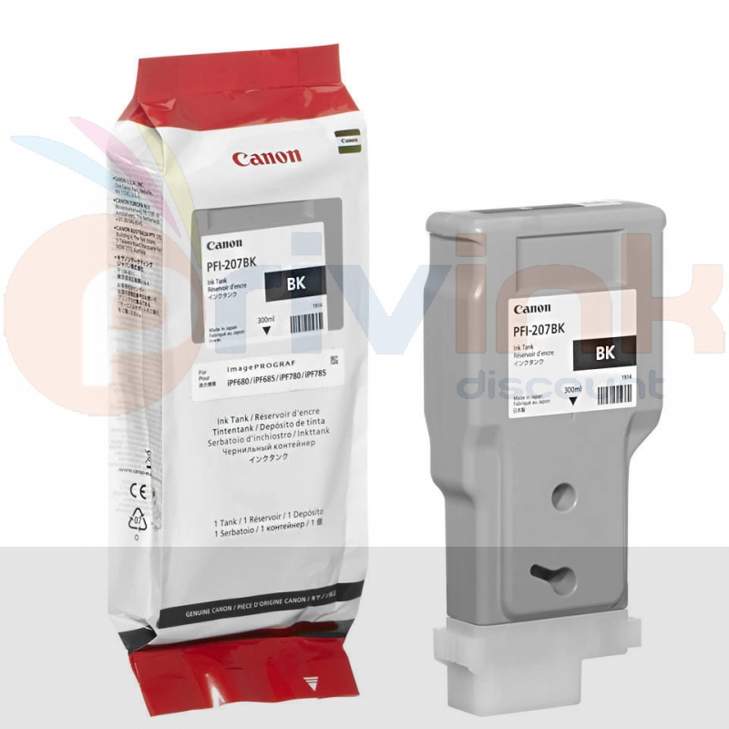 Cartouche d'encre - NOIR -  PFI207 (8789B001)