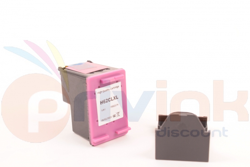 Cartouche d'encre - 3 COULEURS -  Générique correspondant à 62XL (C2P07AE)