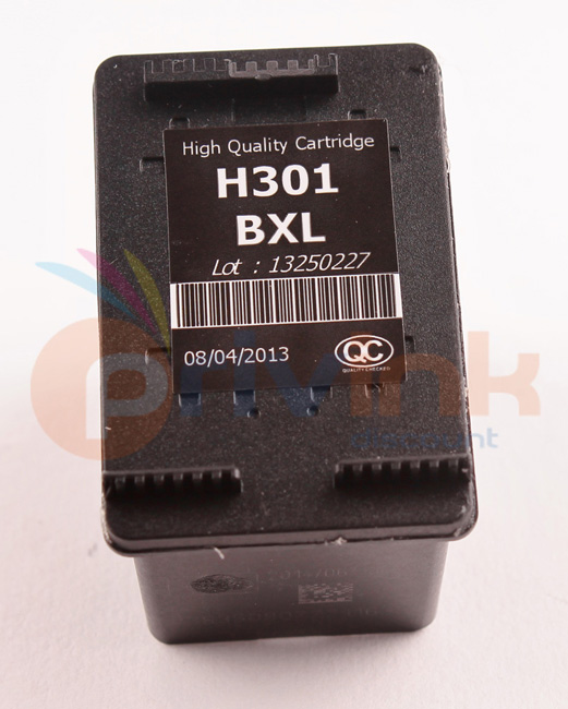 ✓ Pack UPrint compatible HP 301XL (CH563EE/CH564EE) noir et