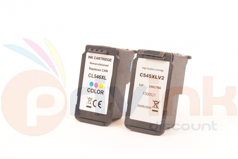 Cartouche compatible CANON CL-546 couleur sans niveau d'encre Cartouche  encre couleur compatible