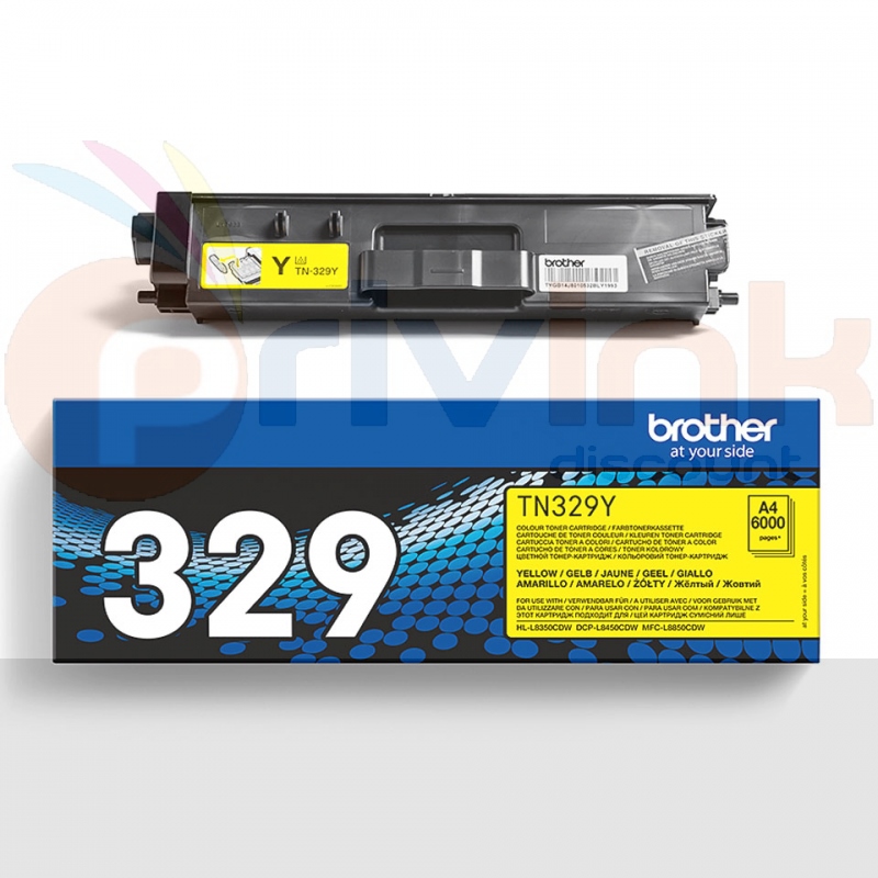 Toner - JAUNE - TN329 (AD3H250)